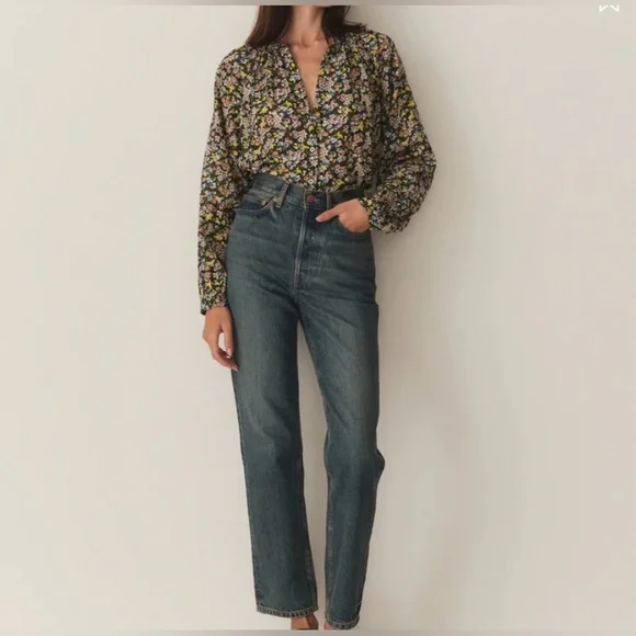 Doen Jill Top Blossom Breeze Size Small - Picture 13 of 13